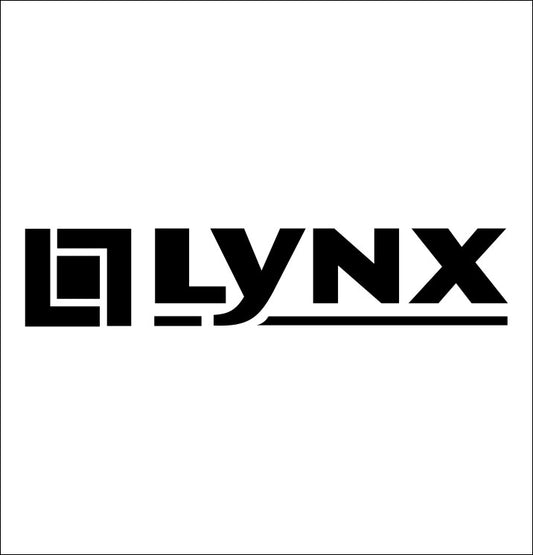 Lynx Grills decal, barbecue, smoker decals, car decal