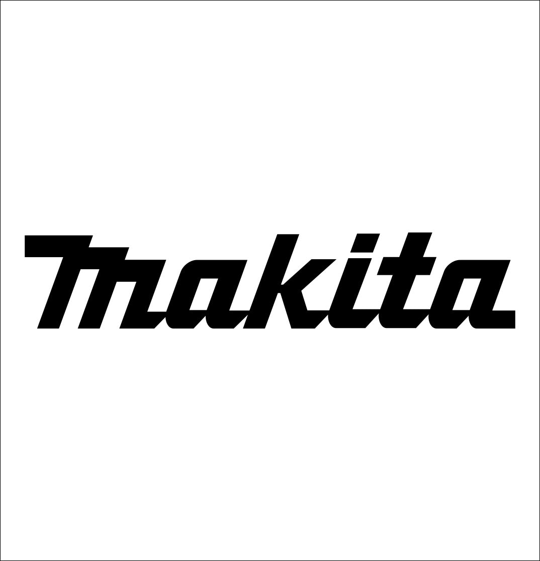 makita decal, car decal sticker