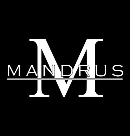 Mandrus Wheels decal, performance car decal sticker