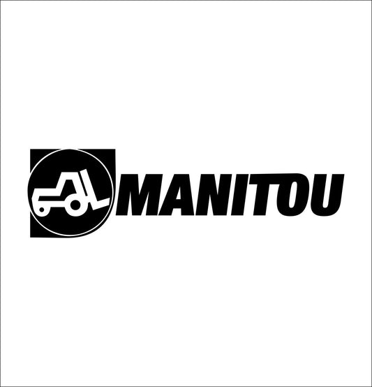 Manitou decal, farm decal, car decal sticker