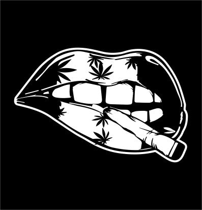 Marijuana 14 decal