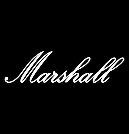 Marshall decal, music instrument decal, car decal sticker