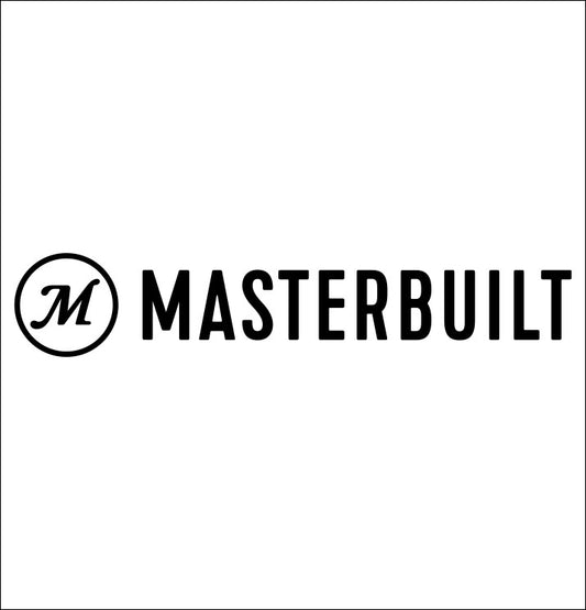 Masterbuilt decal, barbecue, smoker decals, car decal