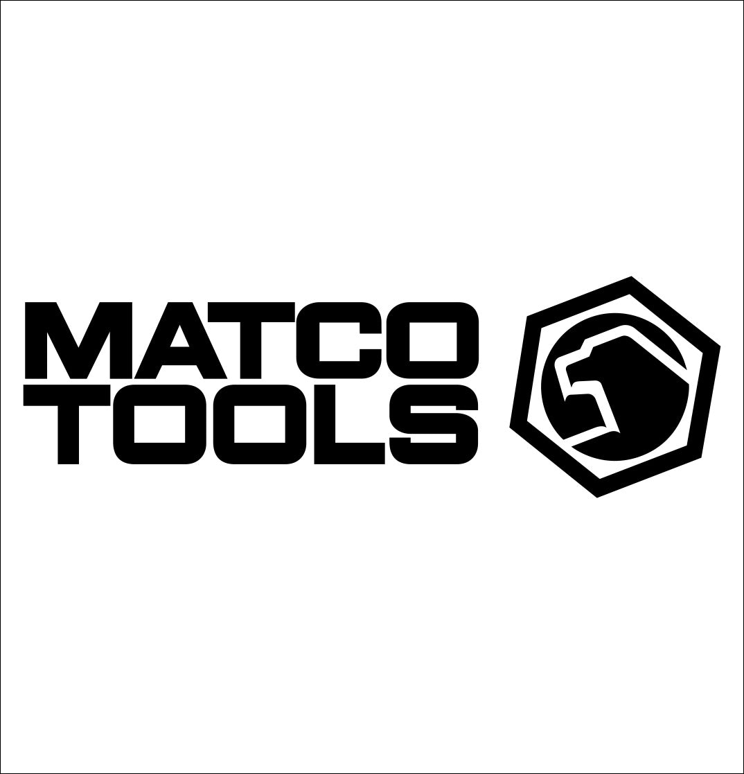 matco tools decal, car decal sticker