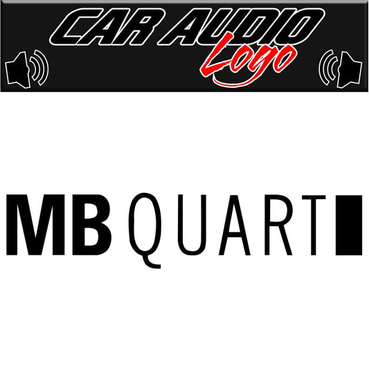 MB Quart decal, sticker, audio decal