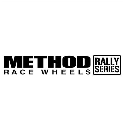 Method Racing Wheels decal, car decal sticker