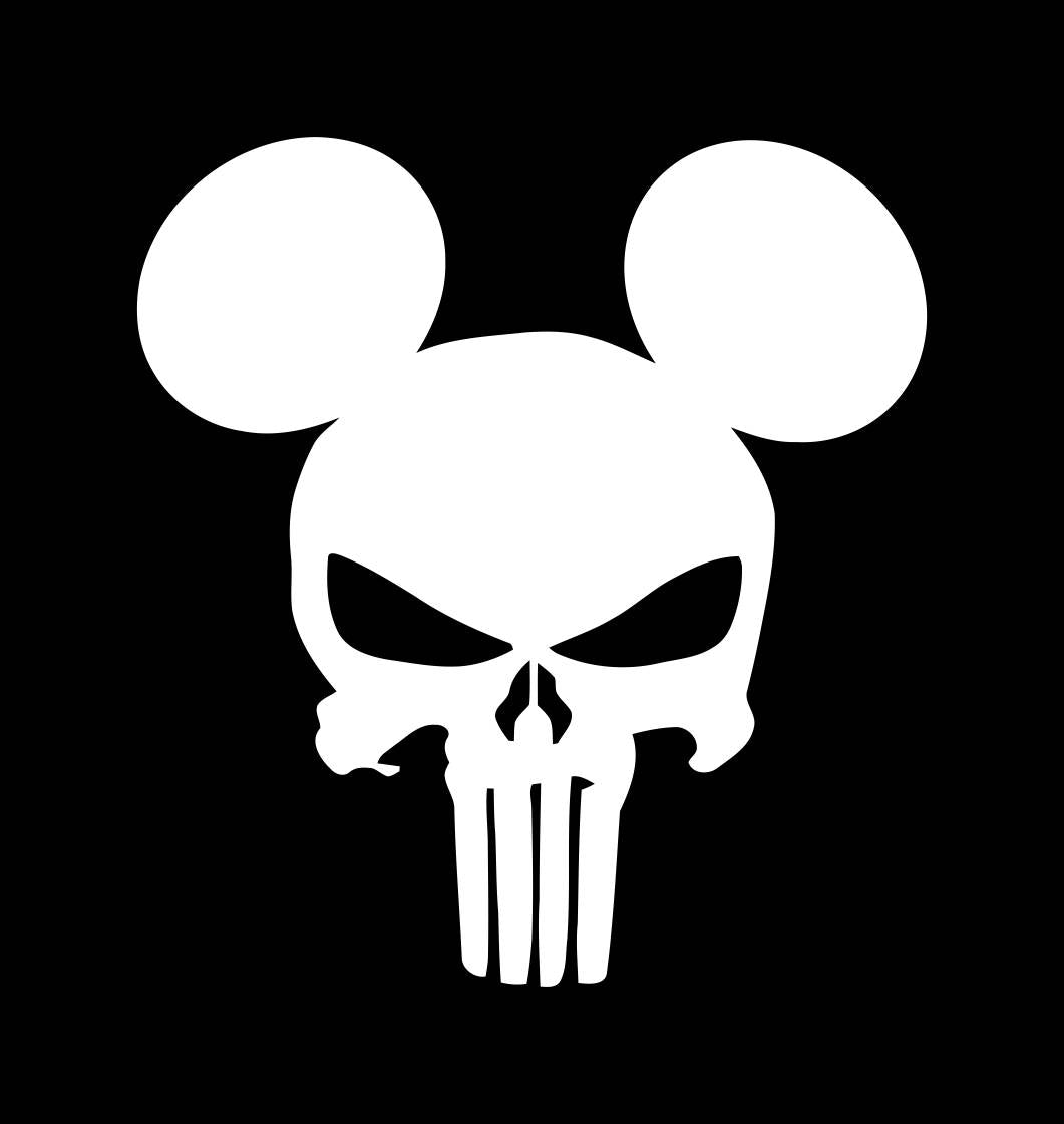 Mickey Punisher decal B