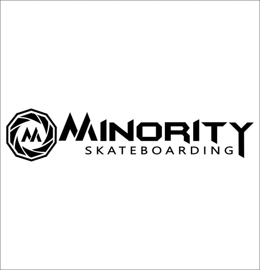 Minority Skateboards decal, skateboarding decal, car decal sticker