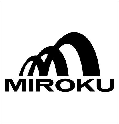 Miroku decal, firearm decal, car decal sticker