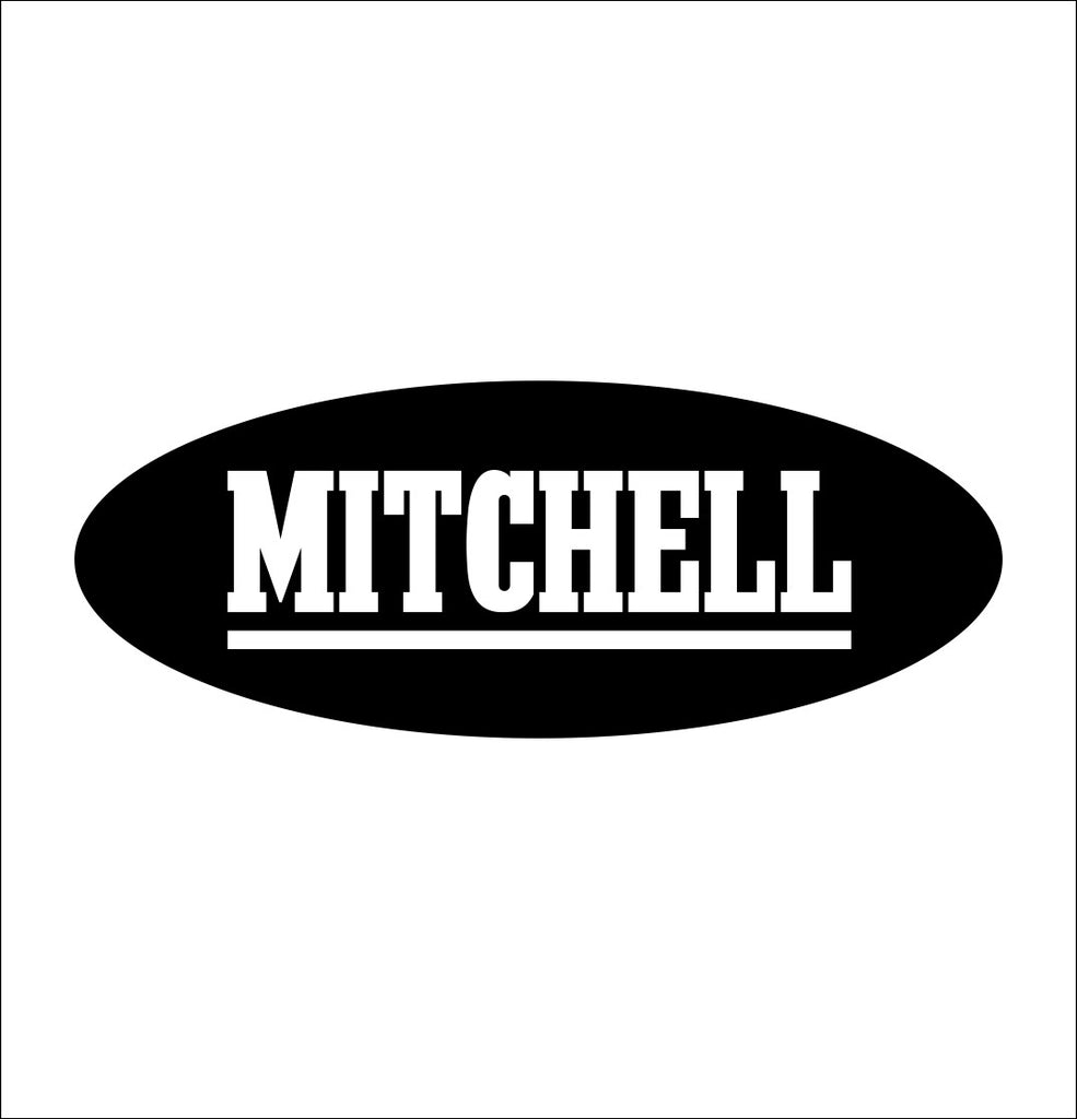personality Mitchell Decal Sticker Fishing Tackle Box Reel Fishing