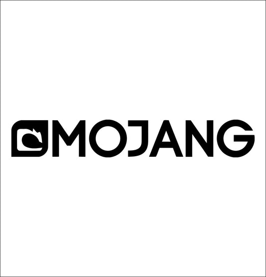 Mojang decal, video game decal, sticker, car decal