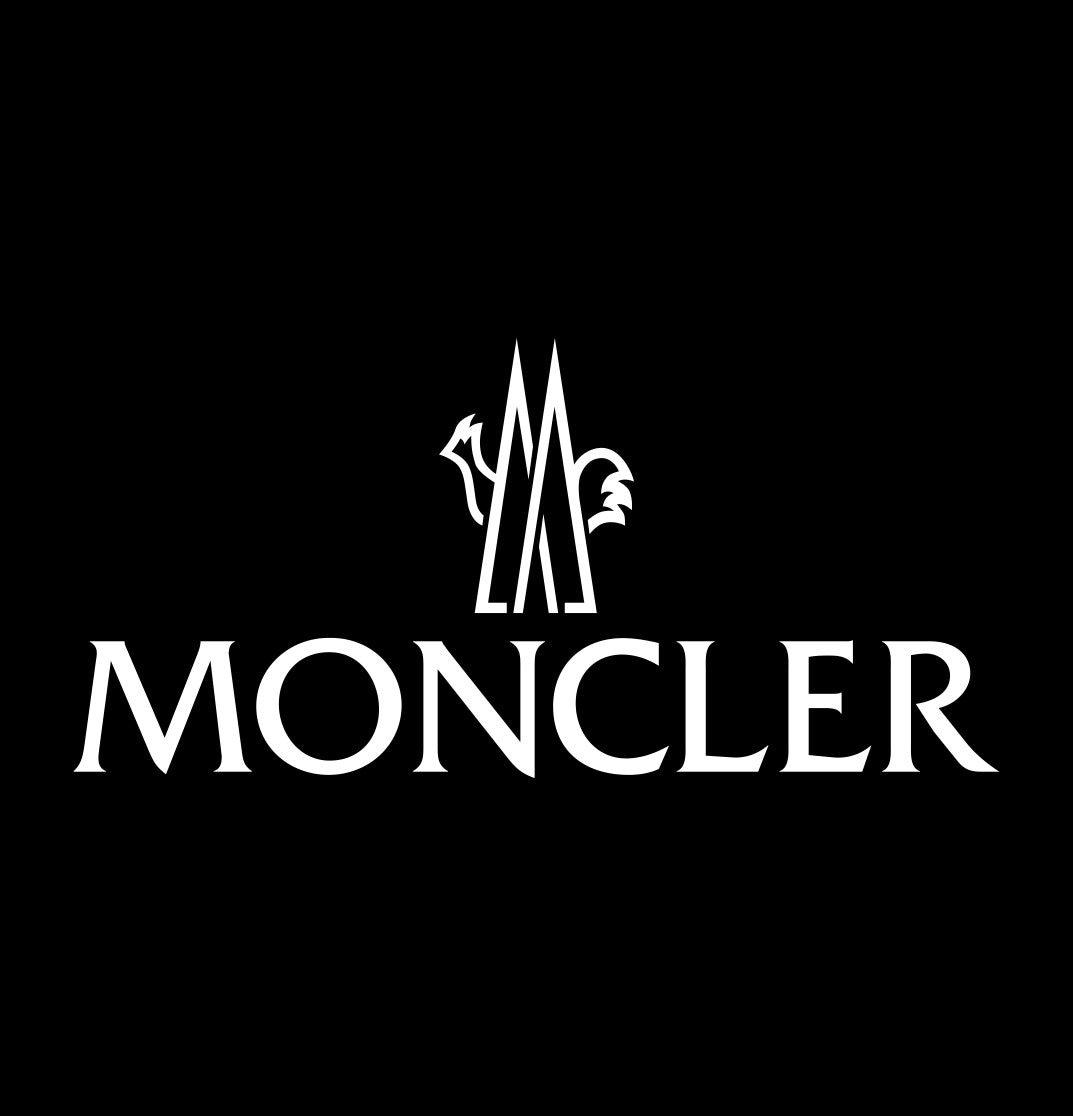 moncler decal, car decal sticker