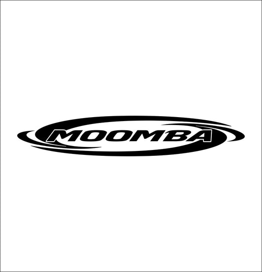 Moomba Boats decal, fishing hunting car decal sticker