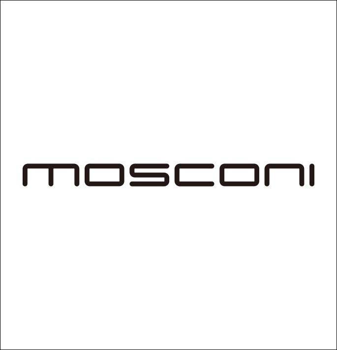 mosconi decal, audio decal, sticker