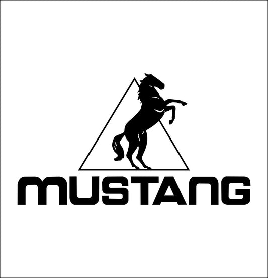 Mustang by Manitou decal, farm decal, car decal sticker