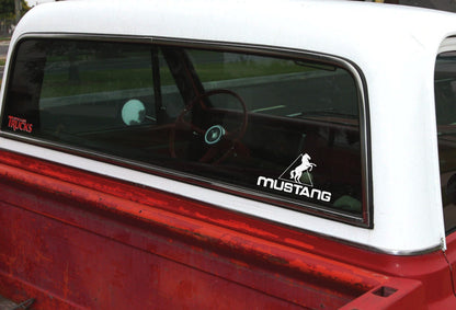 Mustang by Manitou decal, farm decal, car decal sticker