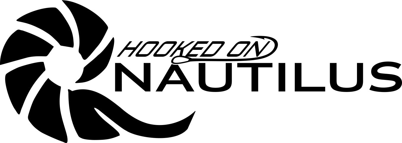 nautilus reels decal, car decal, fishing sticker