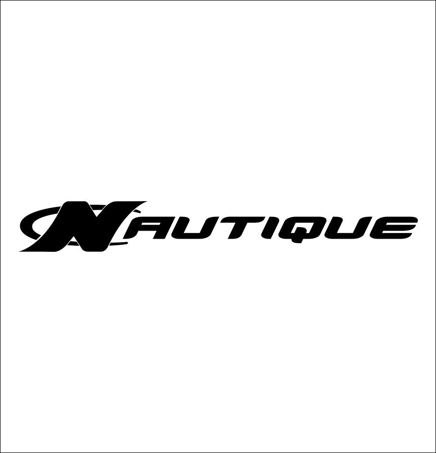 Nautique Boats decal, fishing hunting car decal sticker