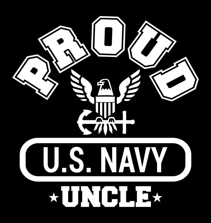 Proud US Navy Uncle decal