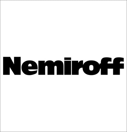 Nemiroff decal, vodka decal, car decal, sticker