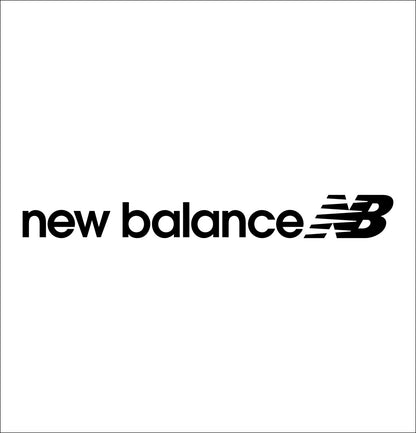 new balance decal, car decal sticker