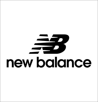 new balance decal, car decal sticker