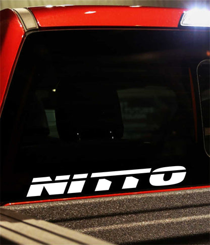 Nitto Tire decal - North 49 Decals