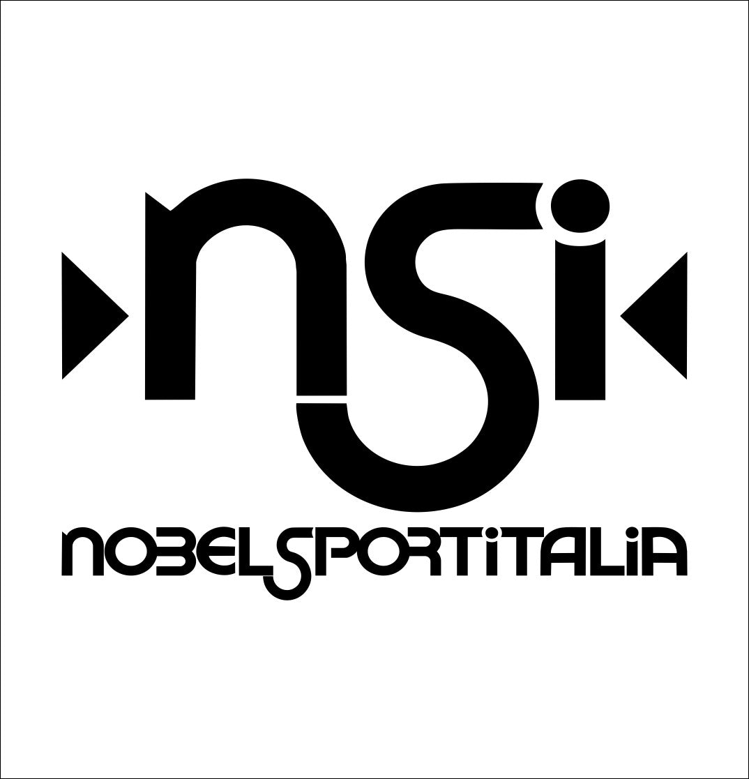 Nobel Sport decal, fishing hunting car decal sticker