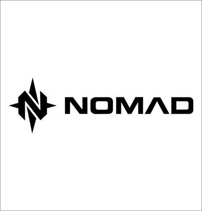 nomad outdoor decal, car decal sticker