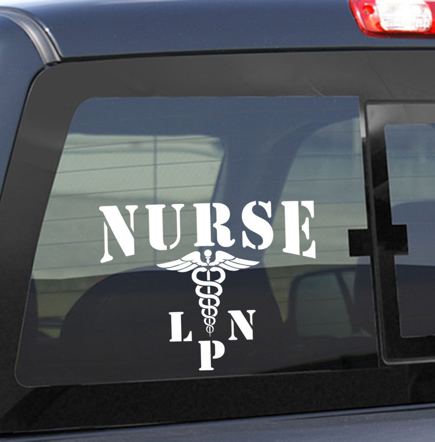 Nurse lpn nurse decal – North 49 Decals