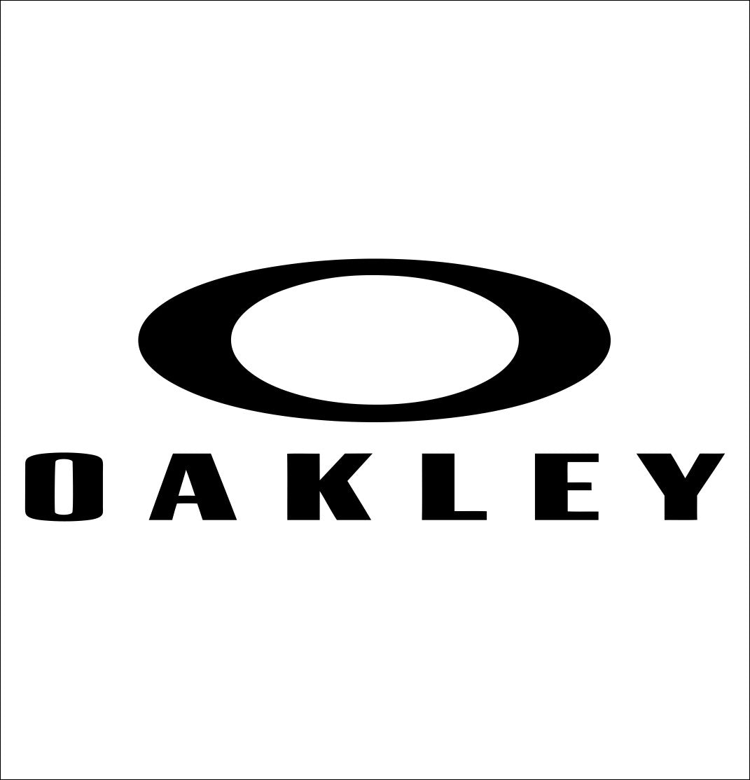 Oakley decal, car decal sticker