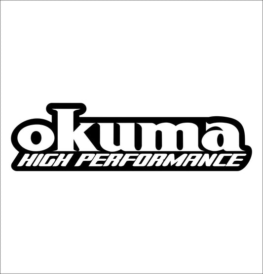 Okuma Fishing decal, sticker, hunting fishing decal