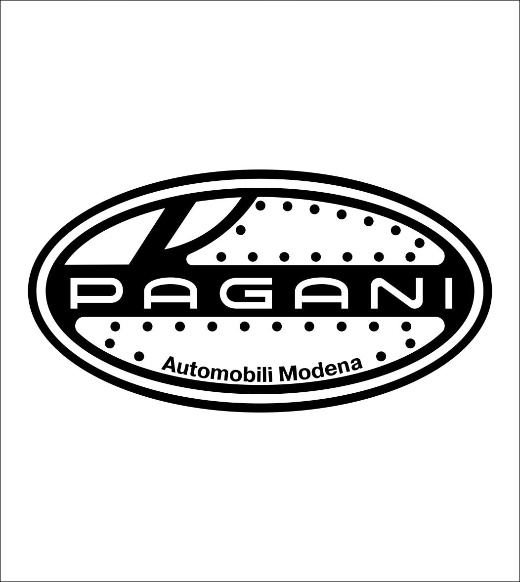 Pagani decal, sticker, car decal