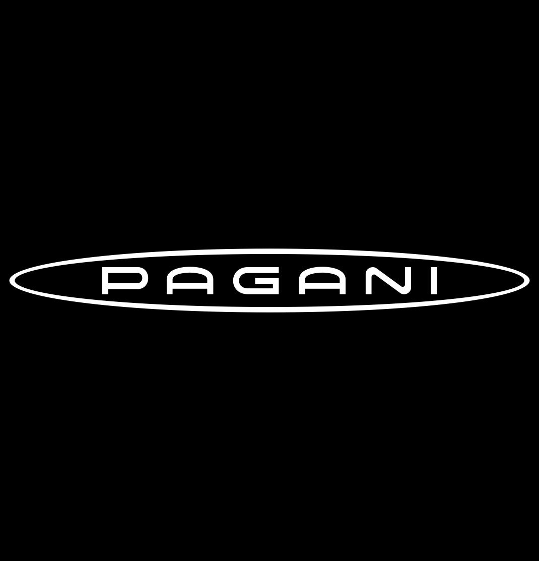 Pagani decal, sticker, car decal