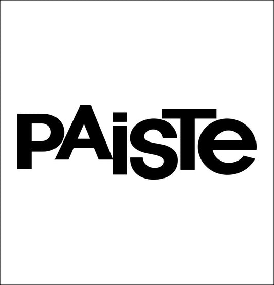 Paiste  decal, music instrument decal, car decal sticker