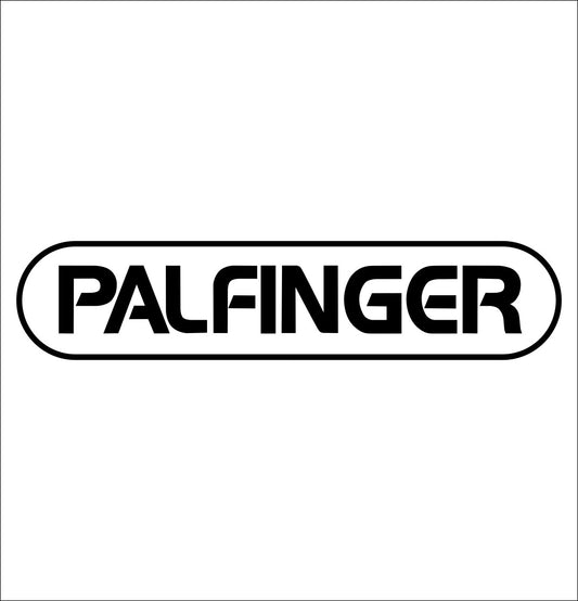 Palfinger decal, car decal sticker