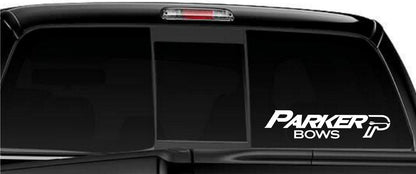 Parker Bows decal, sticker, car decal