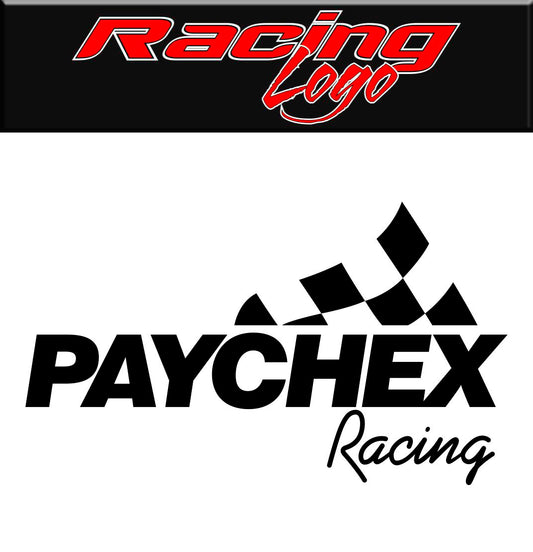 Paychex Racing decal, sticker, racing decal