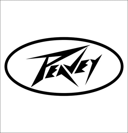 Peavey decal, music instrument decal, car decal sticker