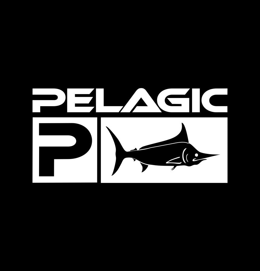 Pelagic Gear decal, fishing hunting car decal sticker