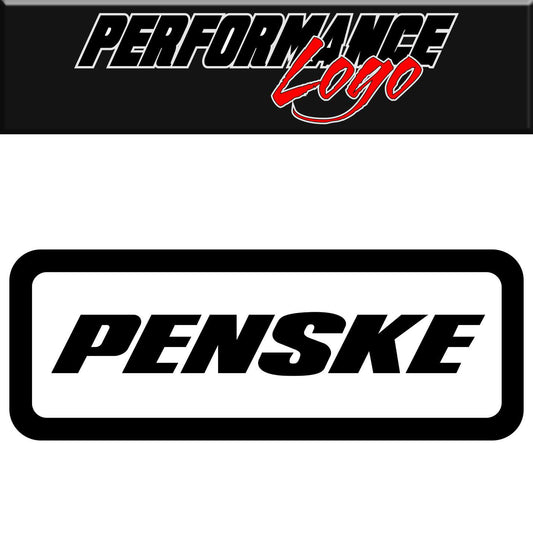 Penske decal, performance decal, sticker