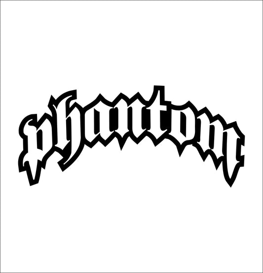 Phantom Trucks decal, skateboarding decal, car decal sticker