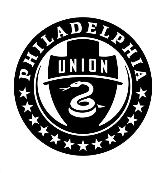 Philadelphia Union decal, car decal sticker