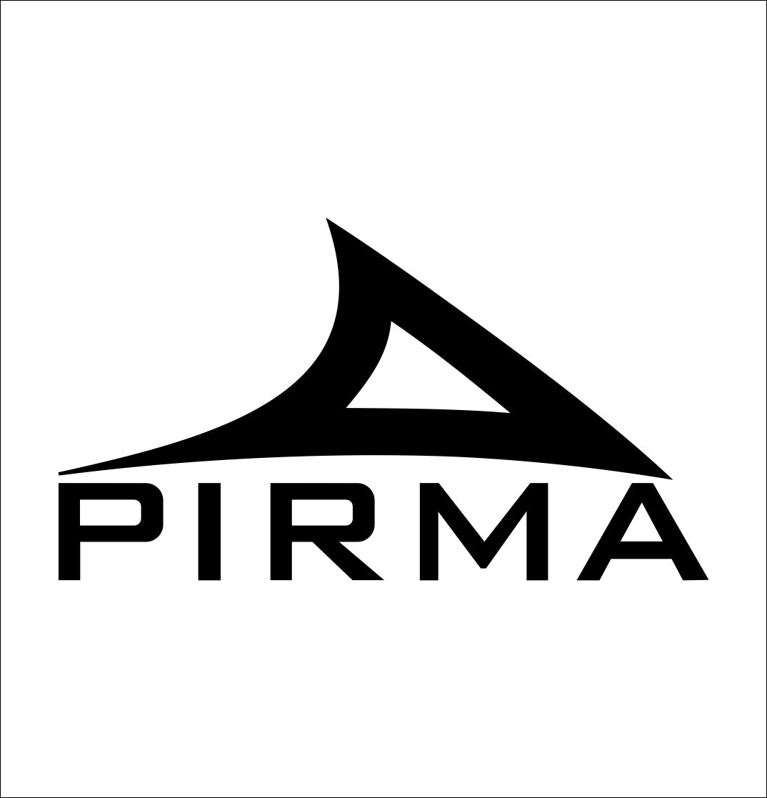 pirma decal, car decal sticker