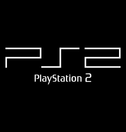 PlayStation PS2 decal, video game decal, sticker, car decal