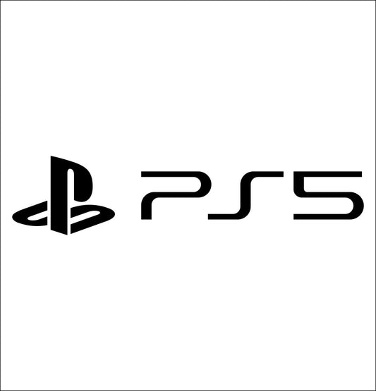 PlayStation PS5 decal, video game decal, sticker, car decal