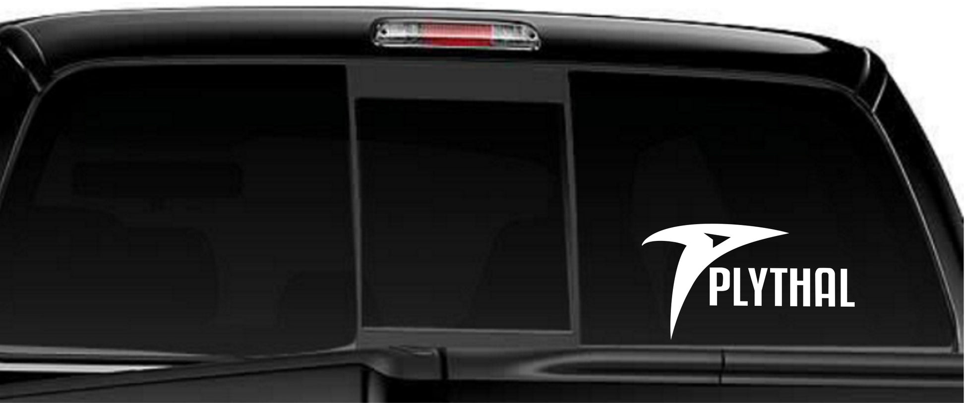 plythal decal, car decal sticker