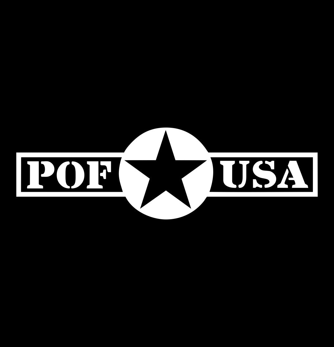 POF USA decal, firearm decal, car decal sticker