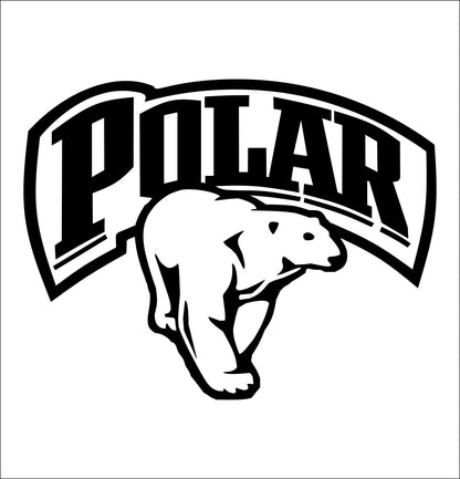 Polar Ice decal, vodka decal, car decal, sticker