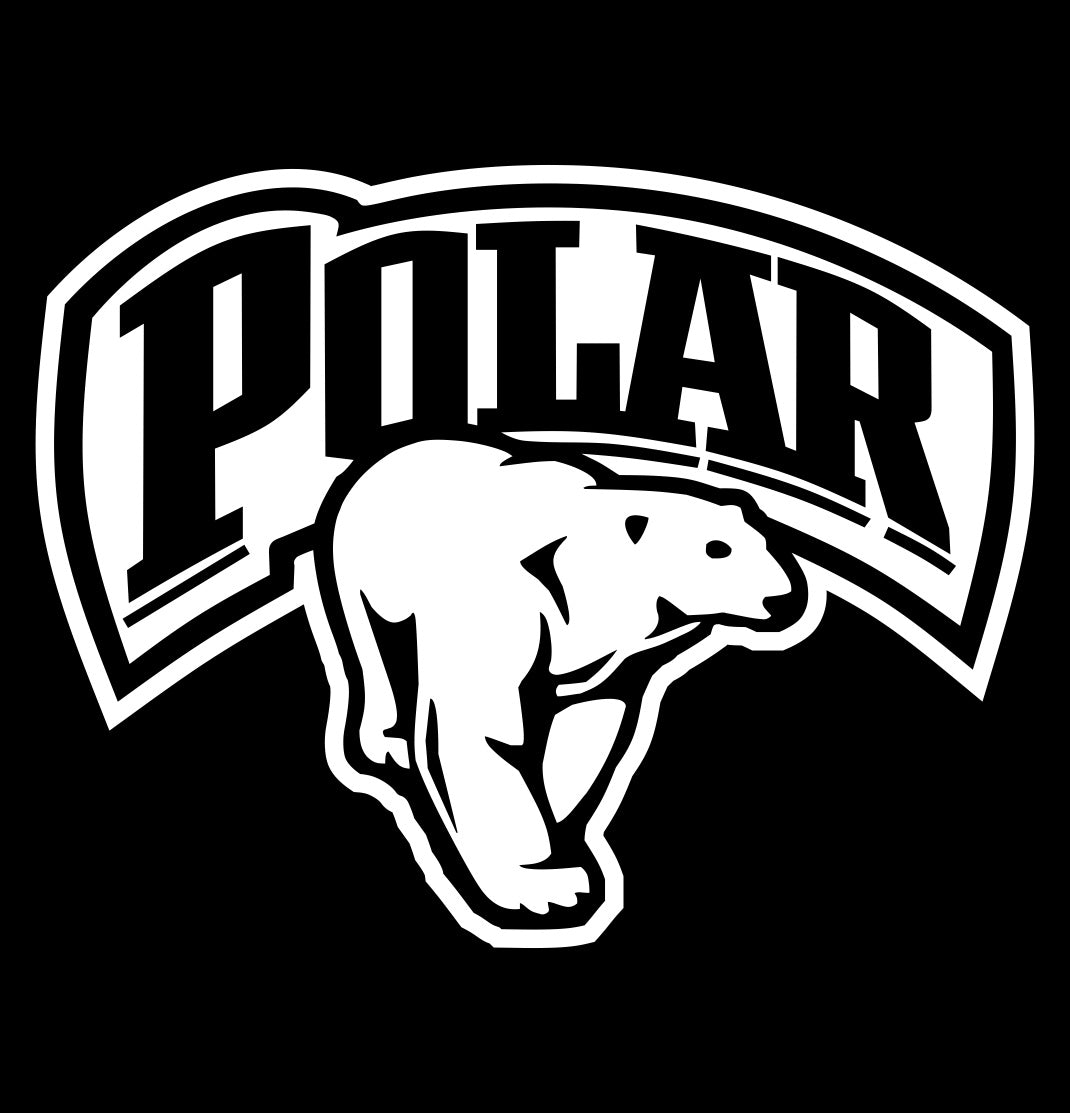 Polar Ice decal, vodka decal, car decal, sticker